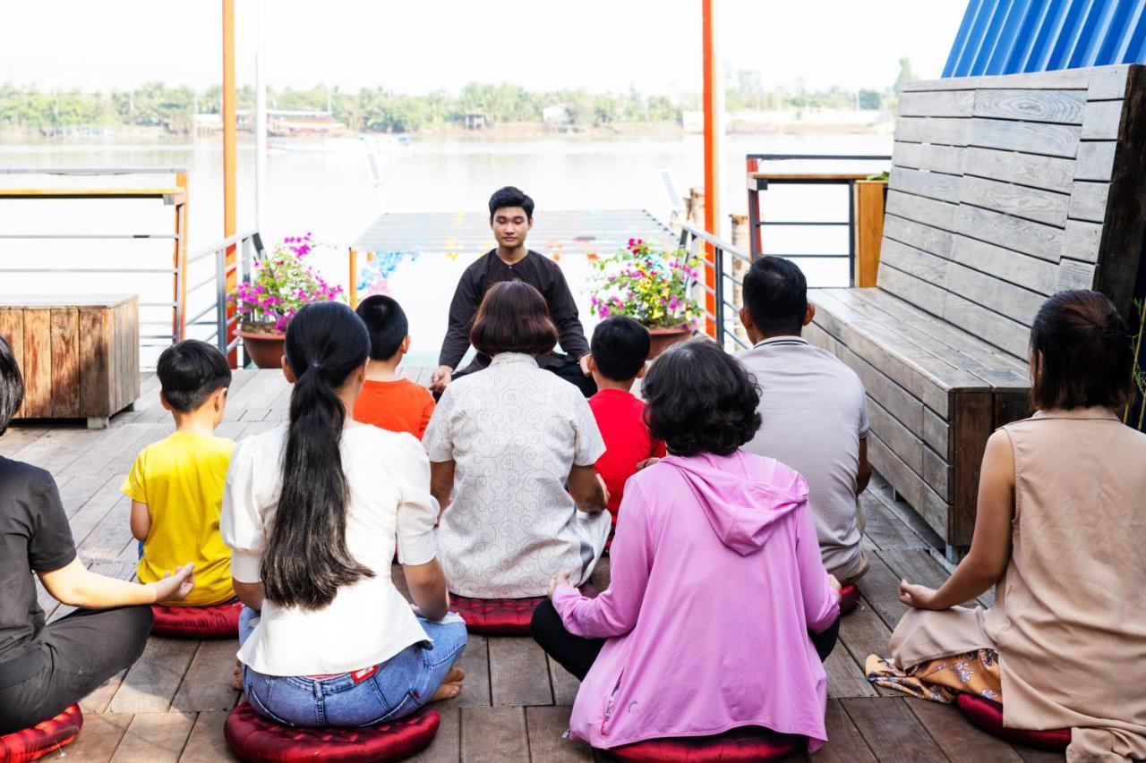 Con Phung Resort Mekong - Nature Escape With Free Boat Shuttle & Fishing Ben Tre Eksteriør billede
