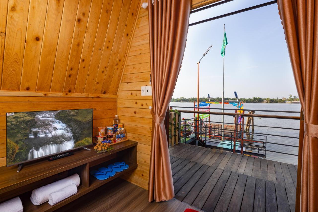 Con Phung Resort Mekong - Nature Escape With Free Boat Shuttle & Fishing Ben Tre Eksteriør billede