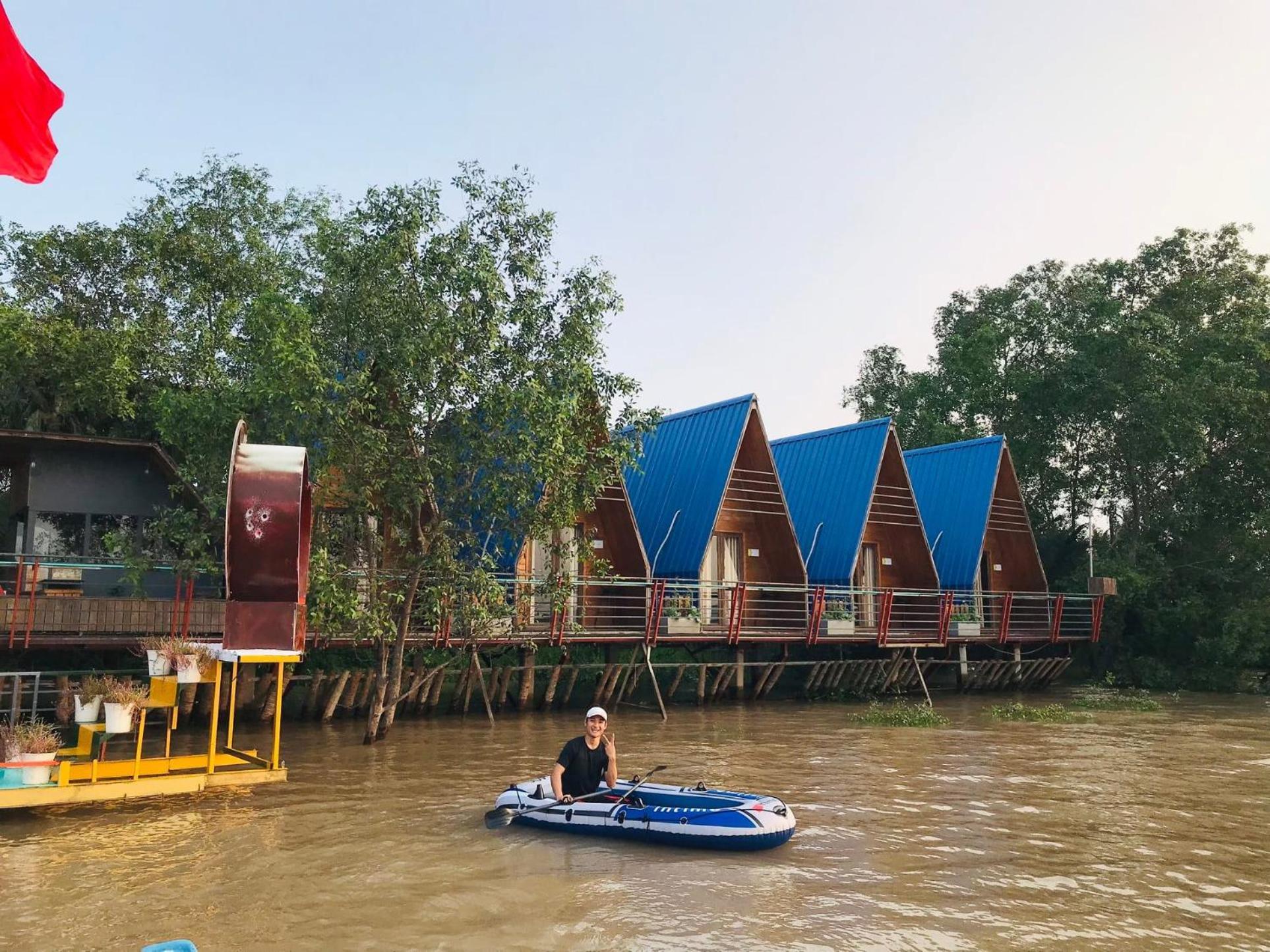 Con Phung Resort Mekong - Nature Escape With Free Boat Shuttle & Fishing Ben Tre Eksteriør billede