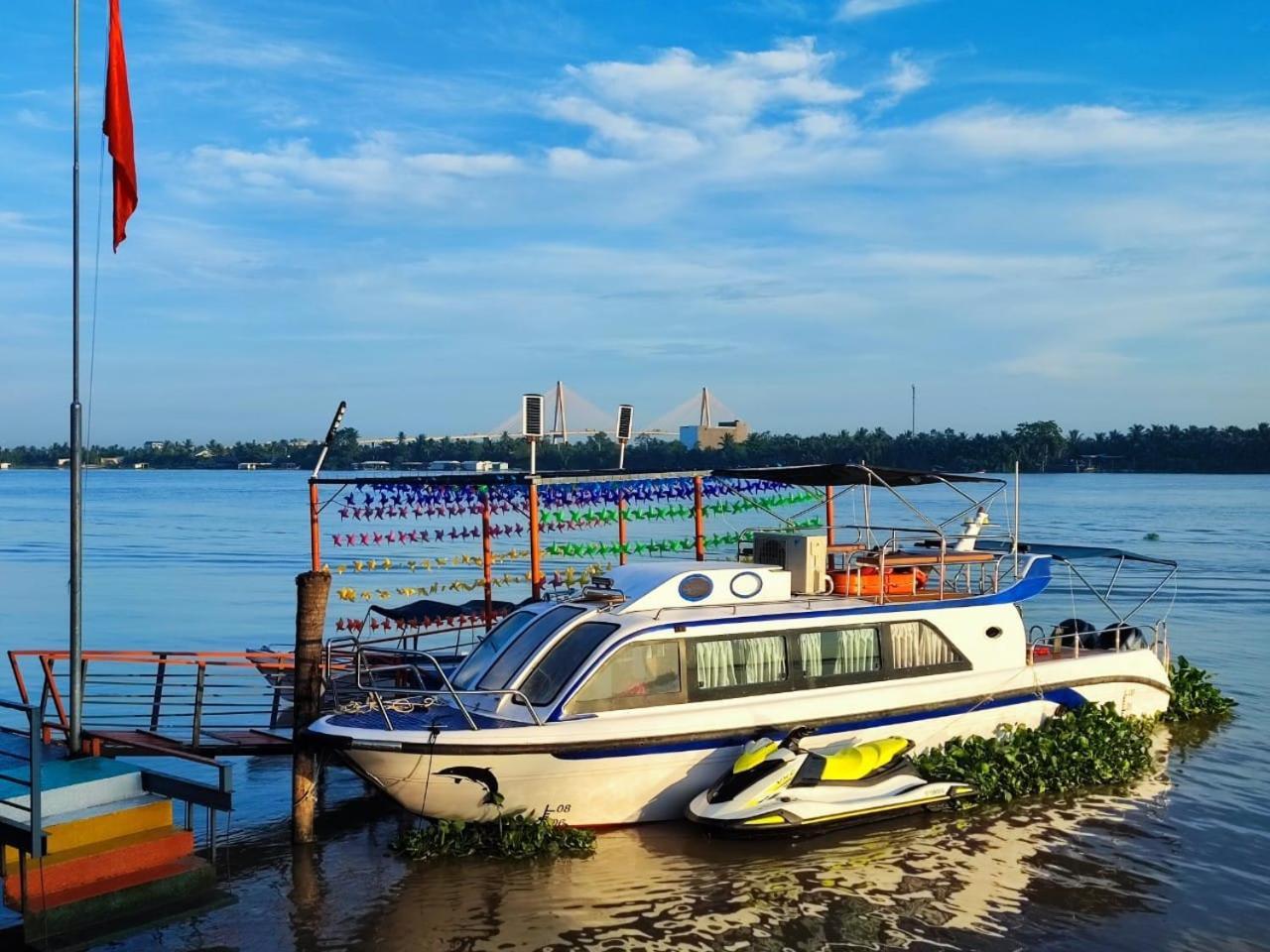 Con Phung Resort Mekong - Nature Escape With Free Boat Shuttle & Fishing Ben Tre Eksteriør billede