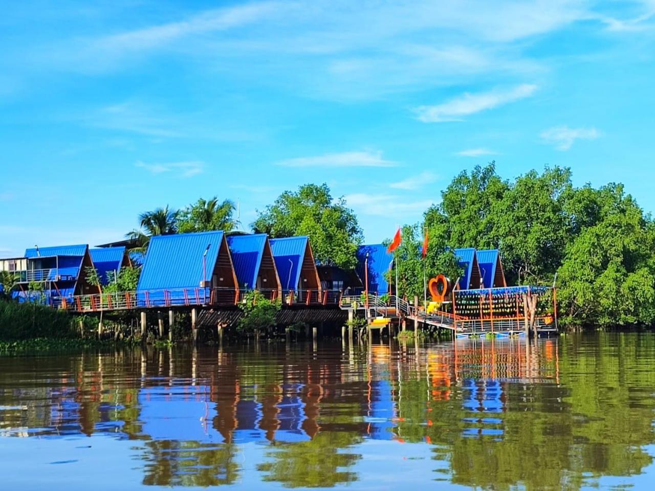 Con Phung Resort Mekong - Nature Escape With Free Boat Shuttle & Fishing Ben Tre Eksteriør billede